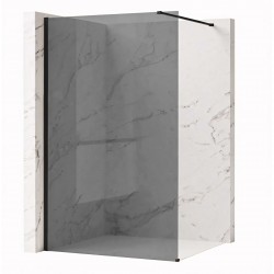 Kabina prysznicowa Walk-In Rea Flexi Grey / Black 110