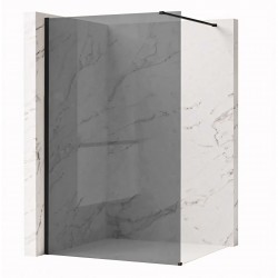 Kabina prysznicowa Walk-In Rea Flexi Grey / Black 120