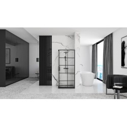 Kabina prysznicowa Rea Concept Black 80x80