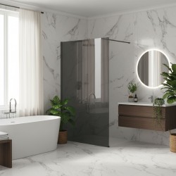 Kabina prysznicowa Walk-In Rea Flexi Grey / Tytan 120