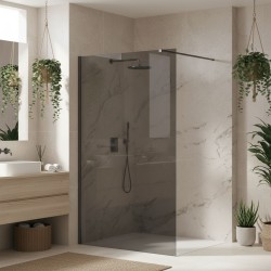 Kabina prysznicowa Walk-In Rea Flexi Grey / Tytan 130