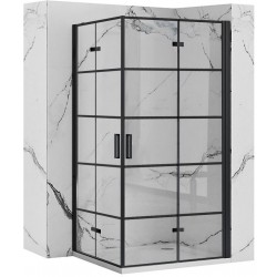 Kabina prysznicowa Rea Molier Black Double 110x110