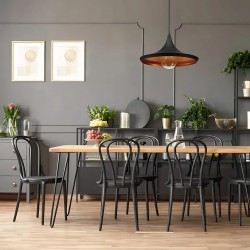 Lampa sufitowa wisząca Costa C Czarna