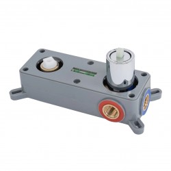 Bateria umywalkowa Podtynkowa REA VISION Chrom + BOX