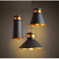Lampa sufitowa ASTI B Czarna