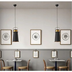 Lampa sufitowa ASTI B Czarna