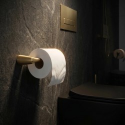 Uchwyt na papier toaletowy 16205 VIBE Złoty Szczotkowany