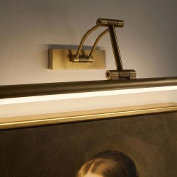 Kinkiet łazienkowy SWE024-1W 80cm Złoty Szczotkowany