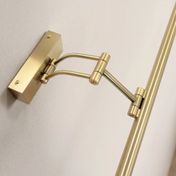 Kinkiet łazienkowy SWE024-1W 80cm Złoty Szczotkowany