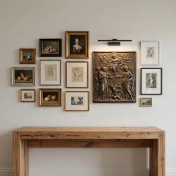 Kinkiet łazienkowy LED APP1866-1W 40 cm Black