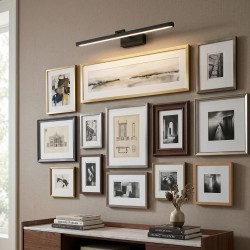 Kinkiet łazienkowy LED APP1868-1W 80 cm Black