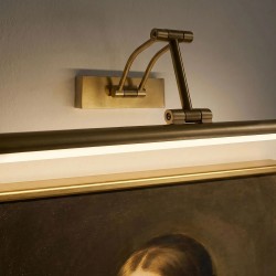 Kinkiet łazienkowy SWE023-1W 60cm Złoty Szczotkowany