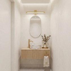 Kinkiet łazienkowy LED SWE044-1W 60 cm Złoty