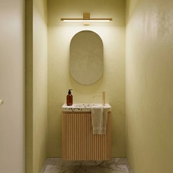 Kinkiet łazienkowy LED SWE044-1W 60 cm Złoty