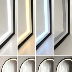 LUSTRO LED Orbit 60x170cm Czarne