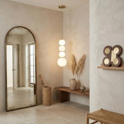 Lampa sufitowa wisząca LED LHJ114-4CP złota szczotkowana