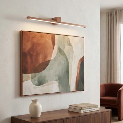 Kinkiet łazienkowy LED SWE054-1W 80 cm Miedź Szczotkowana