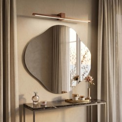 Kinkiet łazienkowy LED SWE054-1W 80 cm Miedź Szczotkowana