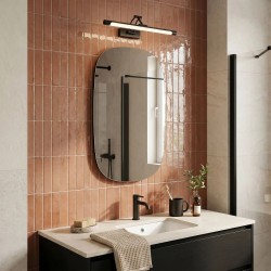 Kinkiet łazienkowy SWE025-1W 42cm Czarny