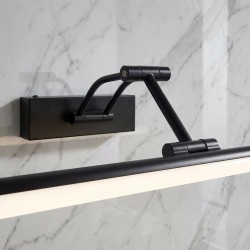 Kinkiet łazienkowy SWE025-1W 42cm Czarny