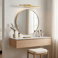 Kinkiet łazienkowy LED SWE008-1W 58cm Złoto szczotkowane