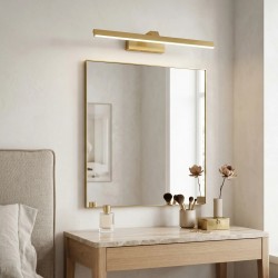 Kinkiet łazienkowy LED SWE008-1W 58cm Złoto szczotkowane