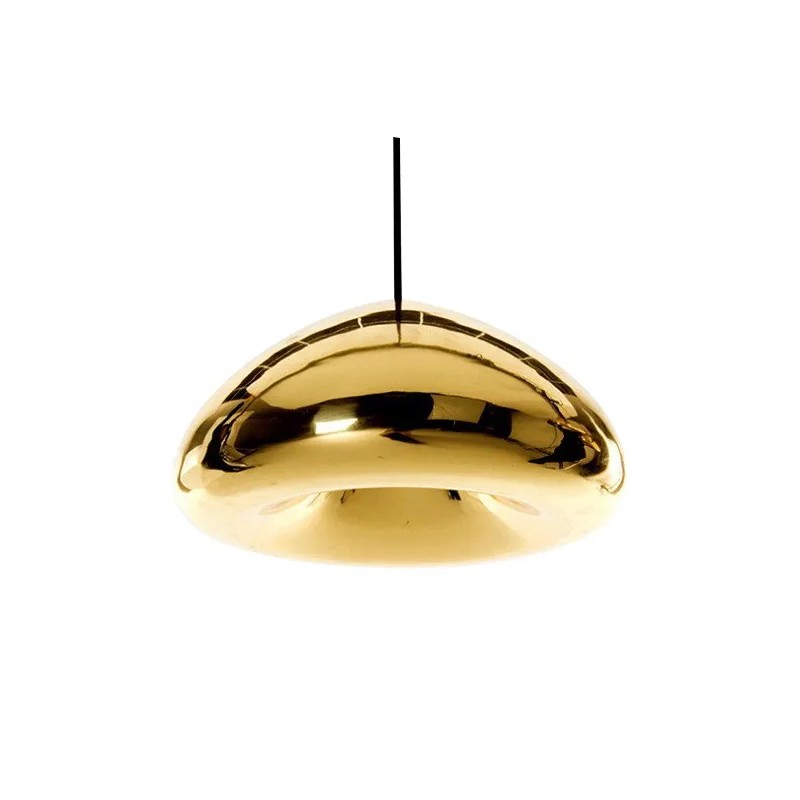 Lampa Sufitowa Wisząca Szklana Lustrzana APP323-1CP Złota