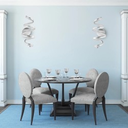 LAMPA ŚCIENNA KINKIET LED SPRING APP828-W CHROME