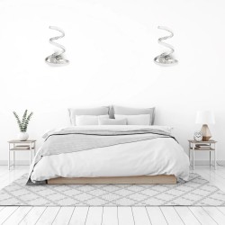 LAMPA ŚCIENNA KINKIET LED SPRING UP APP831-W CHROME