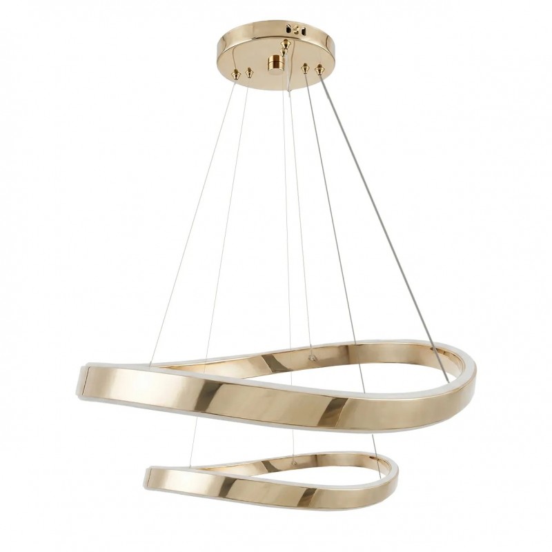 LAMPA SUFITOWA WISZĄCA SWE063-CP ZŁOTA