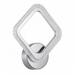 Kinkiet ścienny LED LHJ125-W chrom