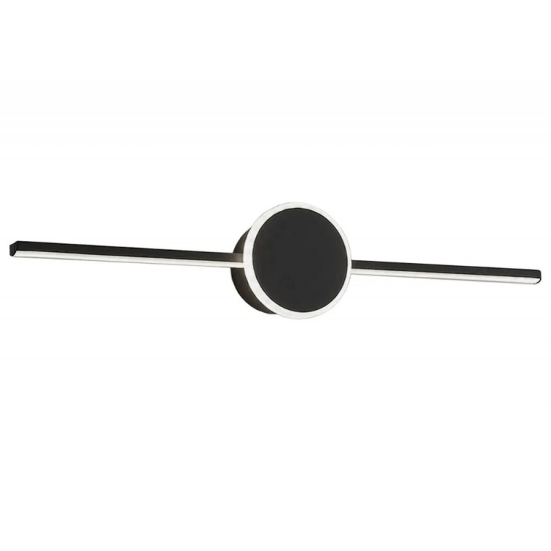 KINKIET ŁAZIENKOWY LED ROUND BLACK 80CM APP850-1W
