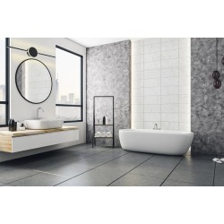 KINKIET ŁAZIENKOWY LED ROUND BLACK 80CM APP850-1W