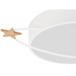 Lampa Plafon Moon APP865-C Biała