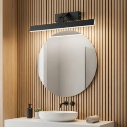 Kinkiet łazienkowy LED SWE010-1W 43cm Czarny