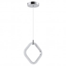 Lampa sufitowa wisząca LED LHJ127-W chrom
