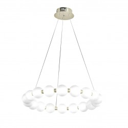 LAMPA WISZĄCA LED G025-CP Jasne złoto