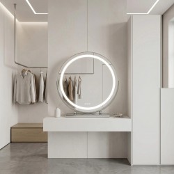 Lustro LED MAKE-UP Chrom 50 cm
