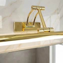 Kinkiet łazienkowy SWE019-1W 42cm Złoty