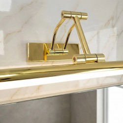 Kinkiet łazienkowy SWE020-1W 60cm Złoty