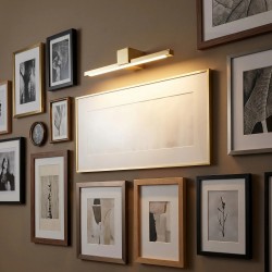 Kinkiet łazienkowy LED SWE043-1W 40 cm Złoty