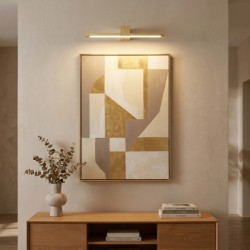Kinkiet łazienkowy LED SWE043-1W 40 cm Złoty