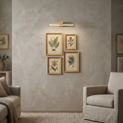 Kinkiet łazienkowy LED SWE043-1W 40 cm Złoty