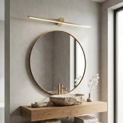 Kinkiet łazienkowy LED SWE045-1W 80 cm Złoty