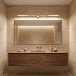 Kinkiet łazienkowy LED SWE045-1W 80 cm Złoty