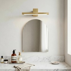 Kinkiet łazienkowy LED SWE046-1W 40 cm Złoty Szczotkowany