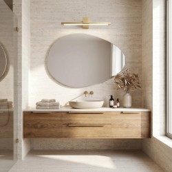 Kinkiet łazienkowy LED SWE047-1W 60 cm Złoty Szczotkowany