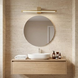 Kinkiet łazienkowy LED SWE047-1W 60 cm Złoty Szczotkowany