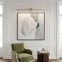 Kinkiet łazienkowy LED SWE048-1W 80 cm Złoty Szczotkowany