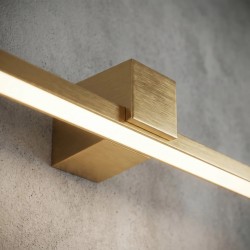 Kinkiet łazienkowy LED SWE048-1W 80 cm Złoty Szczotkowany
